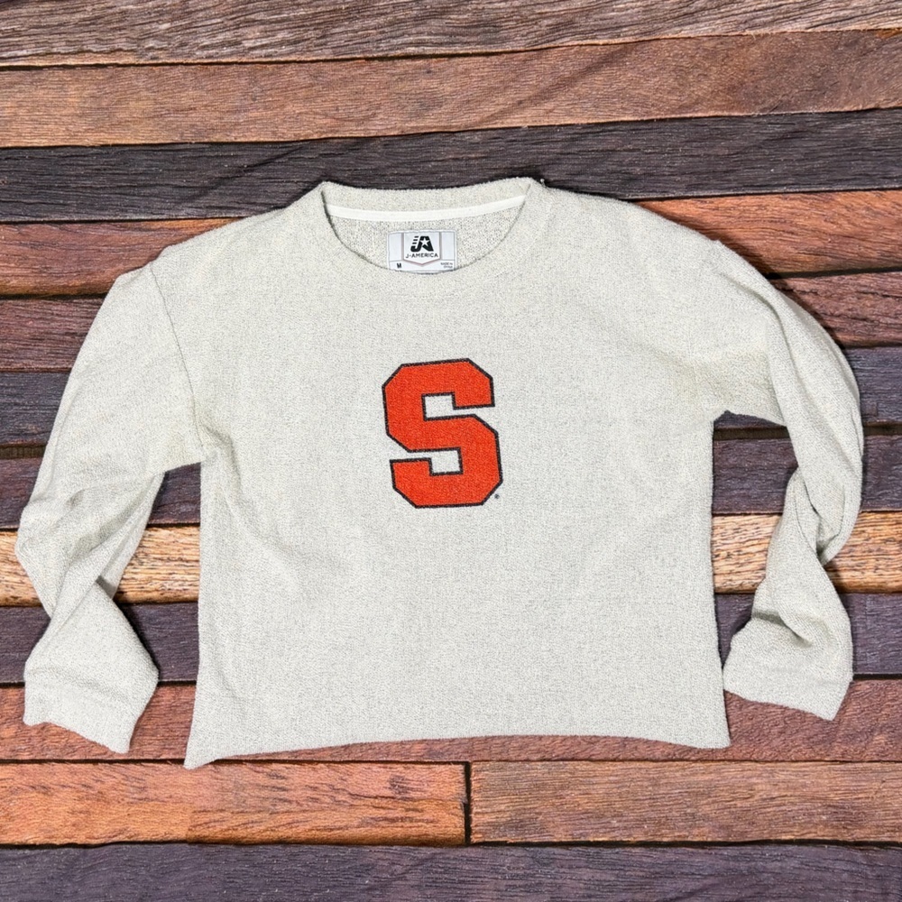 Syracuse Orange University Women's Crewneck Collegiate NCAA Sweatshirt